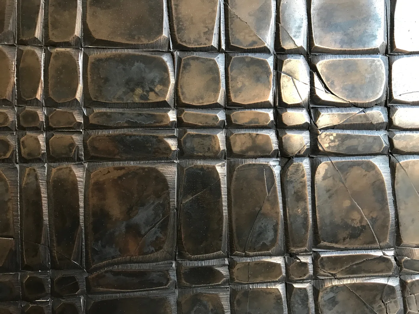 Kroko Bronze — WELTER Wandunikat